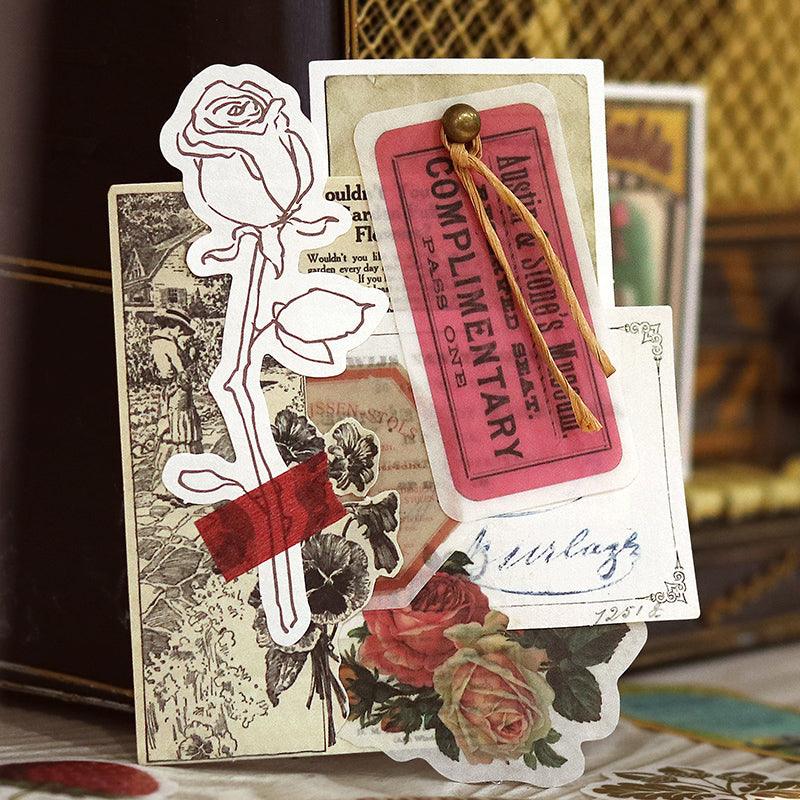 Retro Art Poster Sticker - Journal Carnival