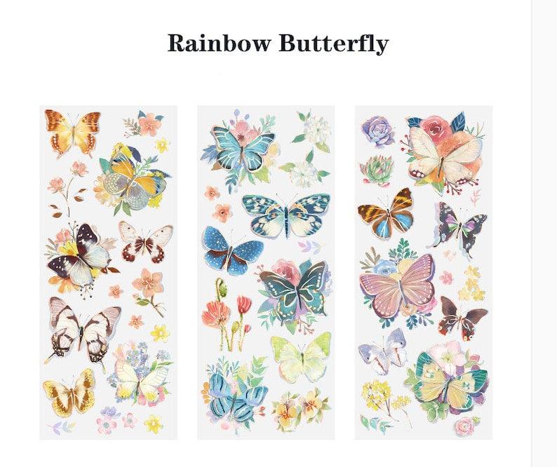 Silver Foil Deco stickers - Journal Carnival