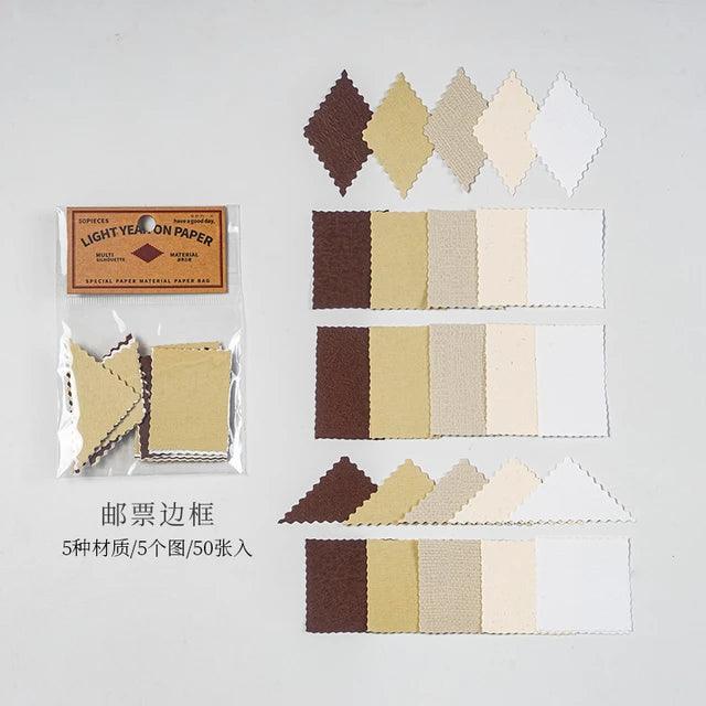 Retro Label Material Paper - Journal Carnival