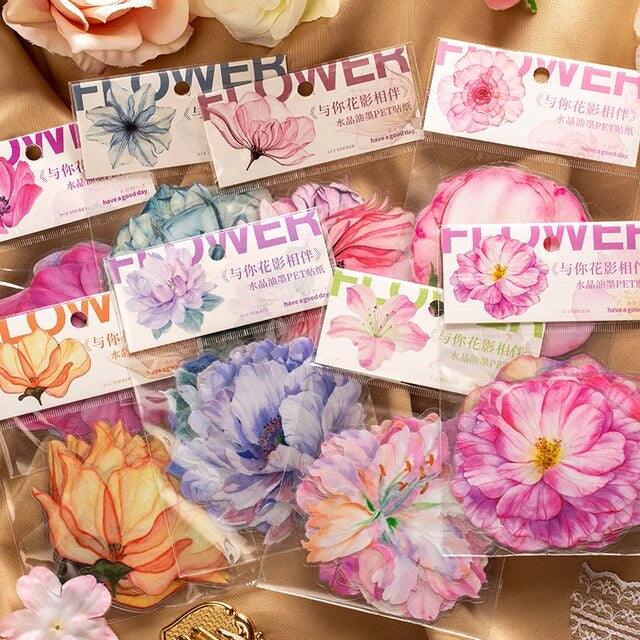Pet Flower Stickers - Journal Carnival