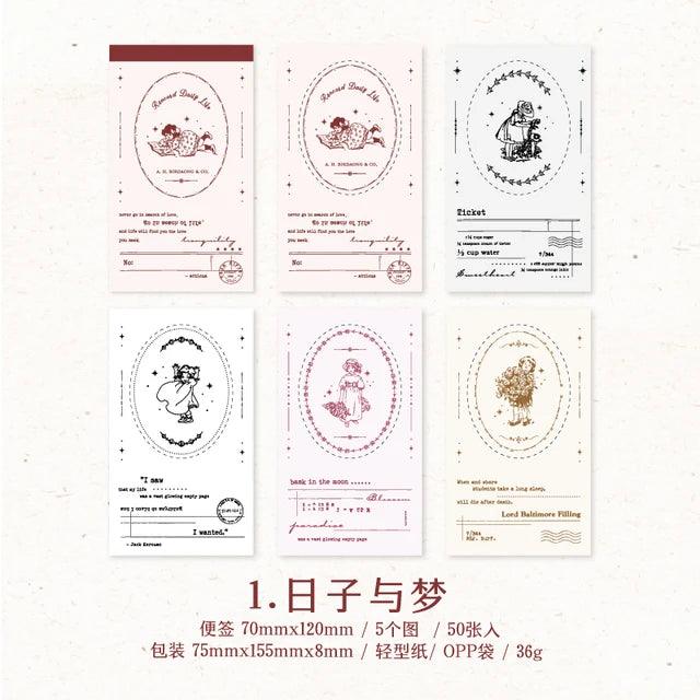 Fairy tale series Memo Paper Pad - Journal Carnival
