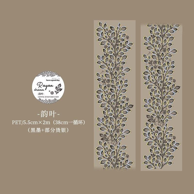 Lace Dream Border Pet Tape - Journal Carnival