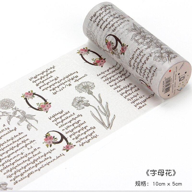 Vintage Postmark Posters Style Washi Tape - Journal Carnival