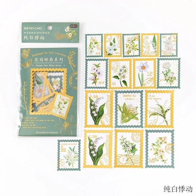 Stamp Frame Pet Sticker - Journal Carnival