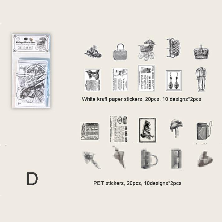 Four Seasons Collection Stickers - Journal Carnival