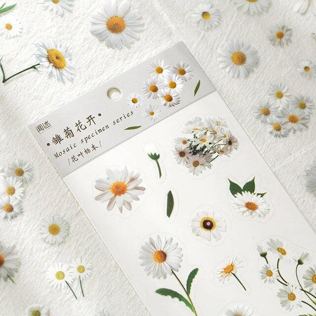 Pet Flower Stickers - Journal Carnival