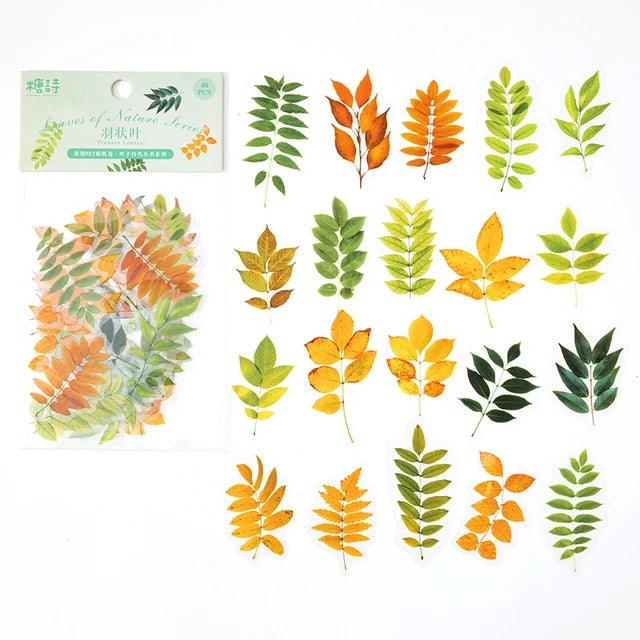 Leaf Nature Series Pet Stickers - Journal Carnival