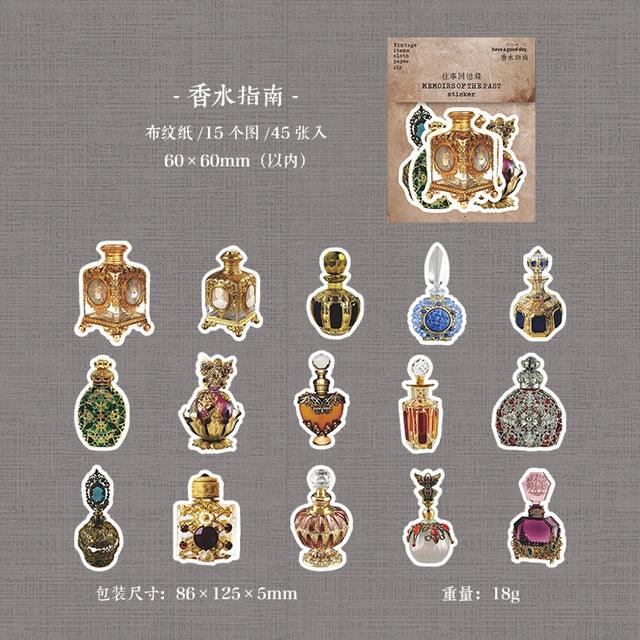 Memories of the past Series Stationery Stickers - Journal Carnival
