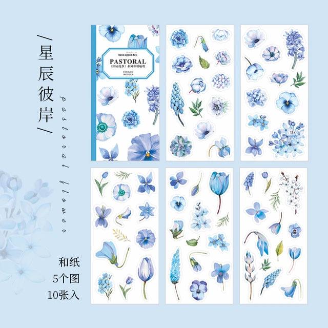 Flower Washi Sticker Book - Journal Carnival