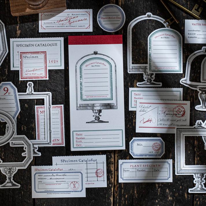 Specimen pamphlet series memo note paper - Journal Carnival