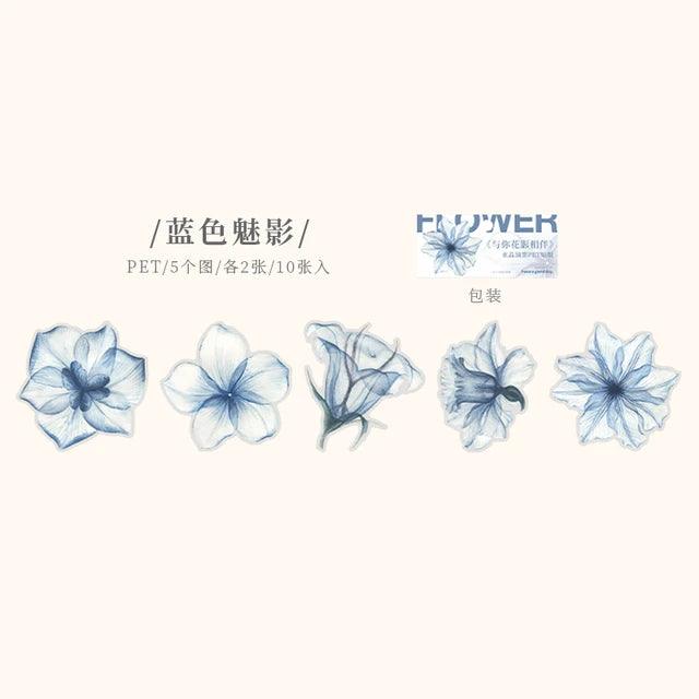 Pet Flower Stickers - Journal Carnival