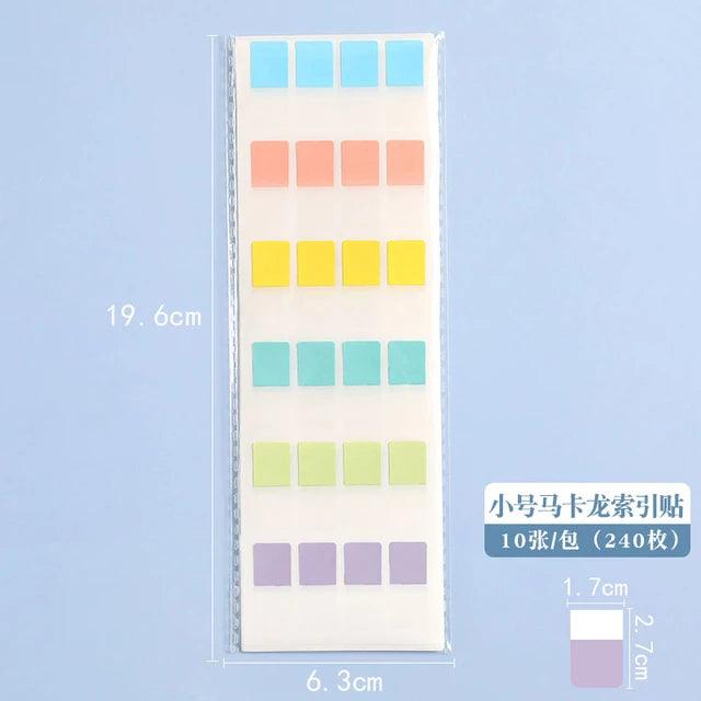 Macaron Color Sticky Notes - Journal Carnival