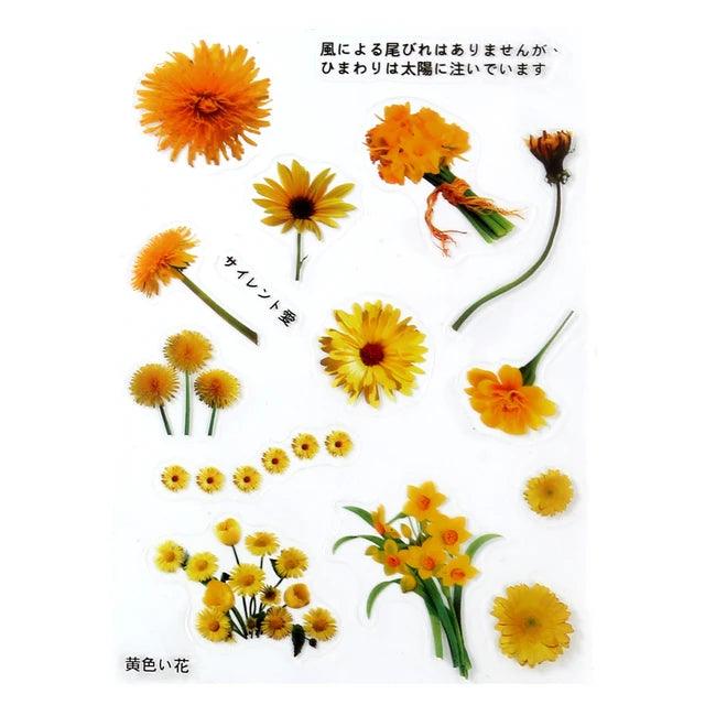 Flower Pet Stickers - Journal Carnival