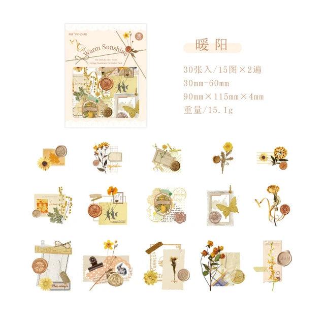 Delicate time Series Pet Stickers - Journal Carnival