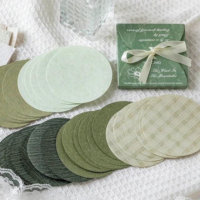 Textured Scrapbooking Papers - Journal Carnival