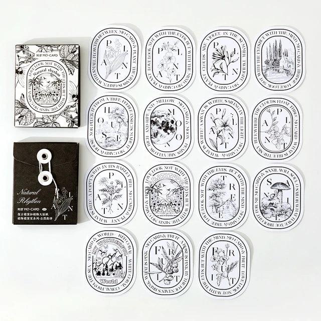 Plant Archive Series Washipaper Stickers - Journal Carnival