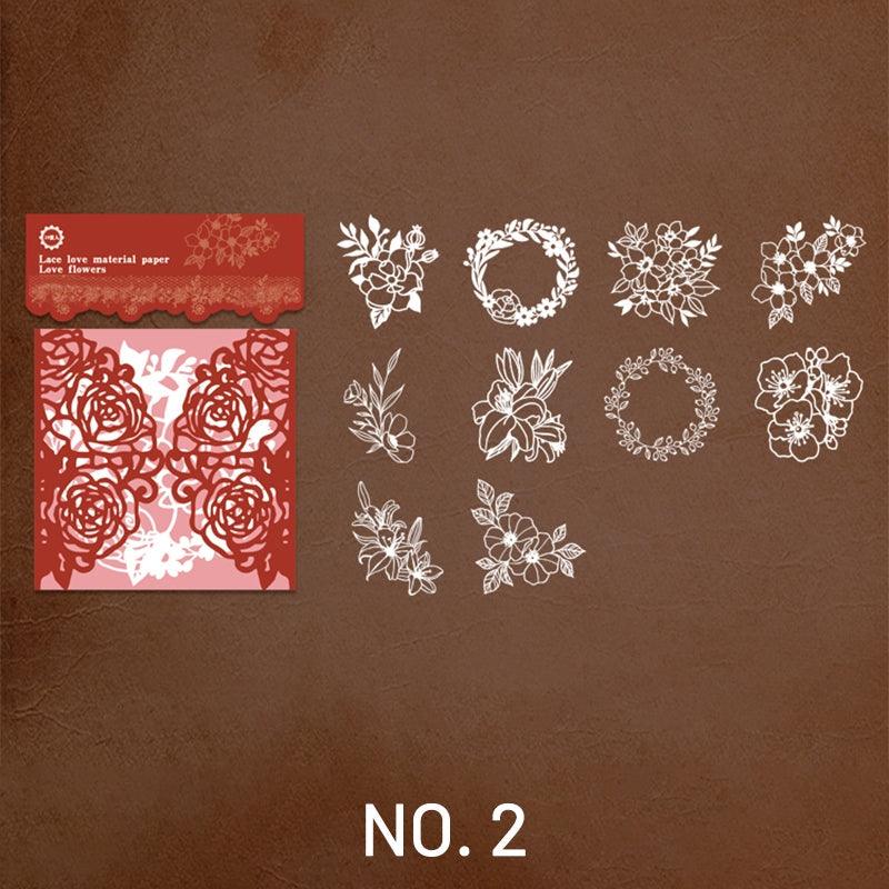 Lace Background Deco Paper - Journal Carnival