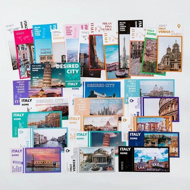 Desired City Series Sticker Book - Journal Carnival
