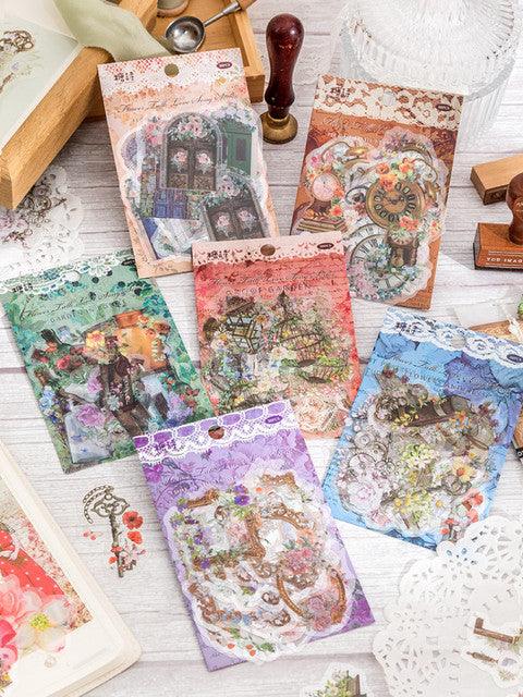 European Vintage Creative Pet Stickers - Journal Carnival
