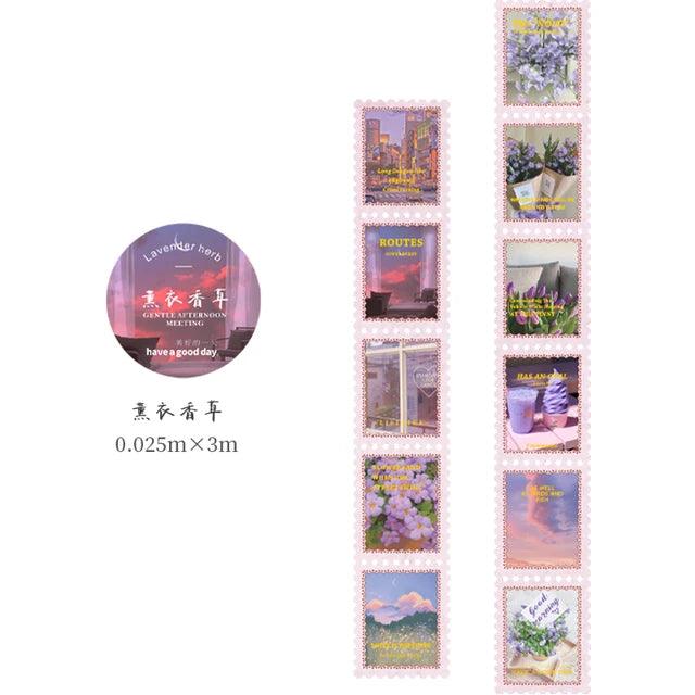 landscape Bronzing Stamp Tape - Journal Carnival