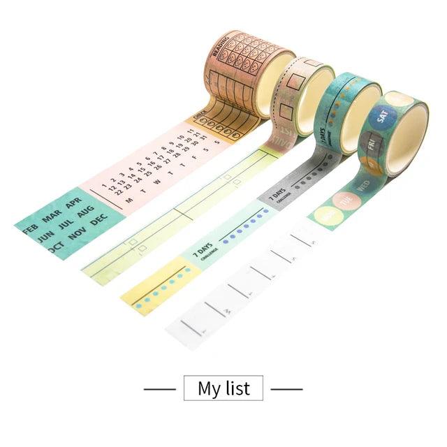 Washi Tape Set - Journal Carnival