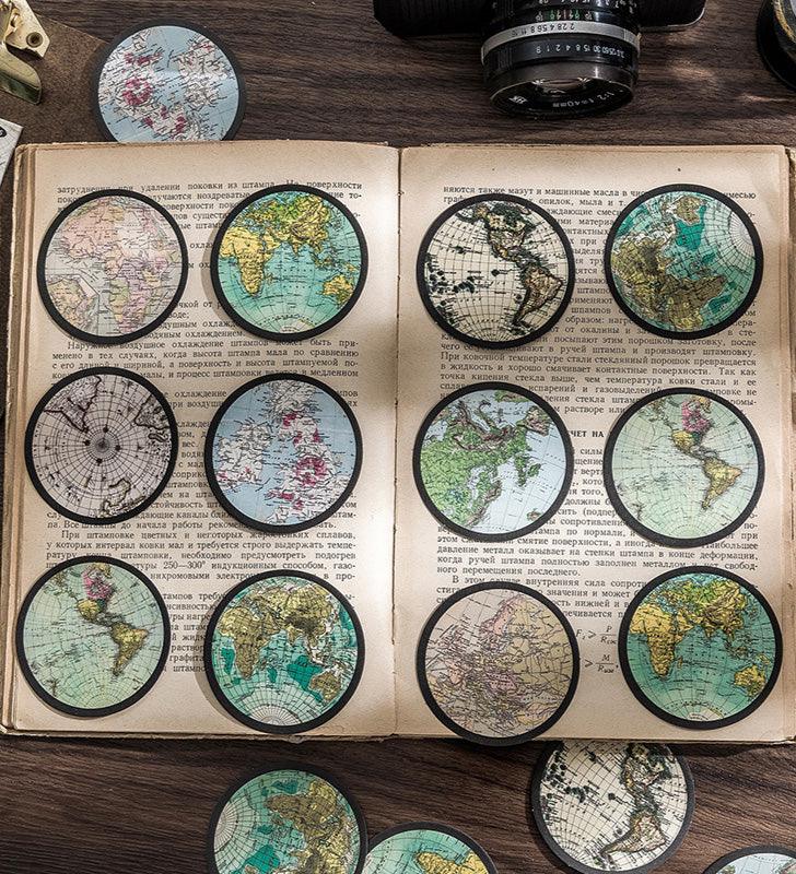 Vintage Lace Constellation Sticker - Journal Carnival