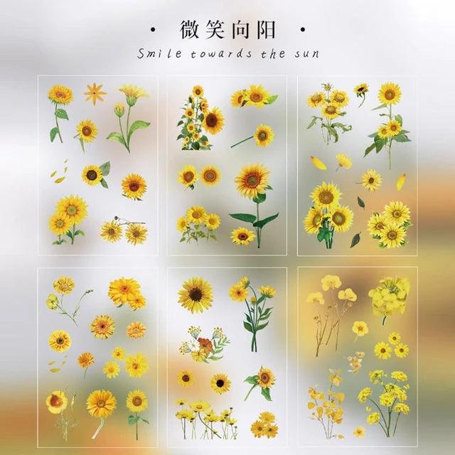 Pet Flower Stickers - Journal Carnival