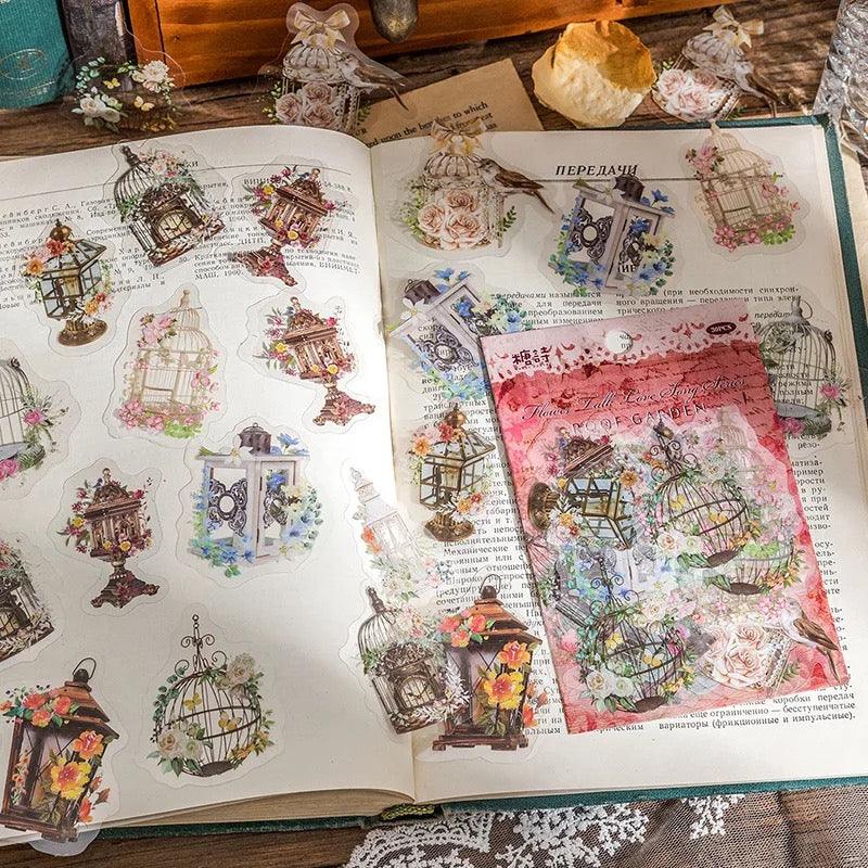 European Vintage Creative Pet Stickers - Journal Carnival