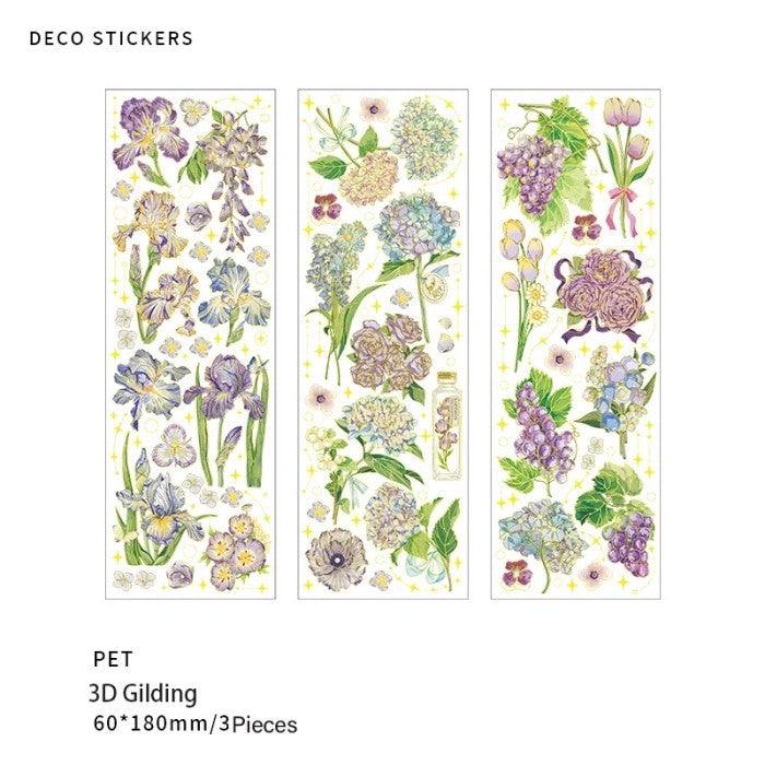 Pet flower bronzed Sticker - Journal Carnival