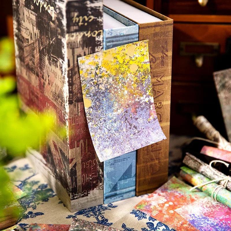 Mottled Dream Series Retro Material Paper - Journal Carnival