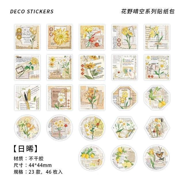 Mini Sticker box - Journal Carnival