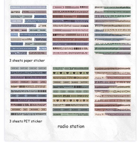 Kawaii Film Sentence Stickers