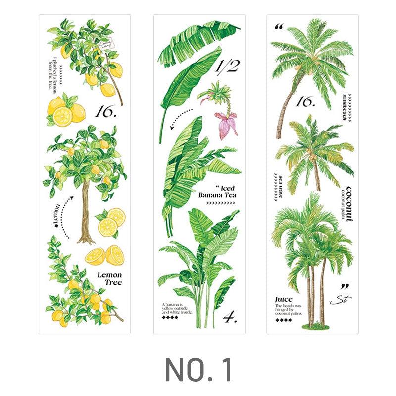 Garden Flower Series Pet Sticker - Journal Carnival