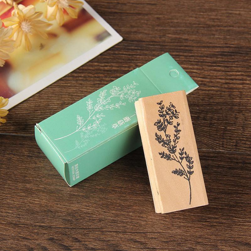 Wooden Stamps - Journal Carnival