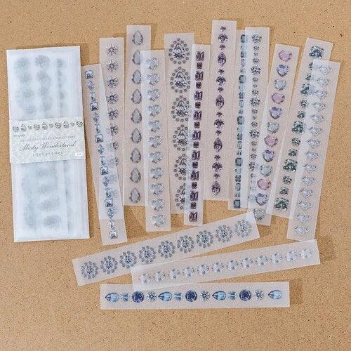 Litmus Paper deco Stickers - Journal Carnival