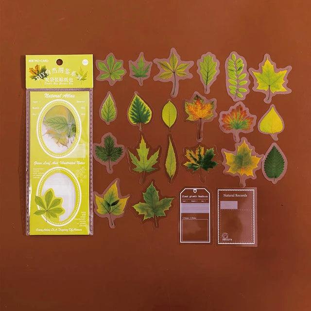 Natural Atlas Series Stickers - Journal Carnival