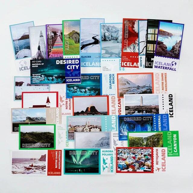 Desired City Series Sticker Book - Journal Carnival