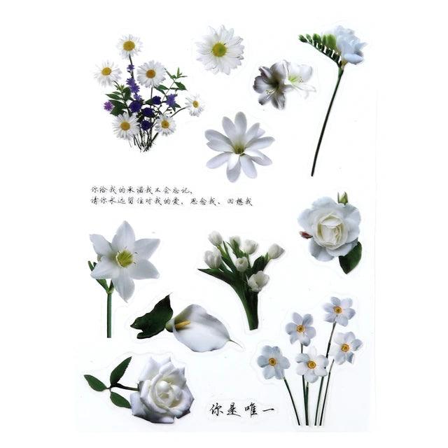 Flower Pet Stickers - Journal Carnival