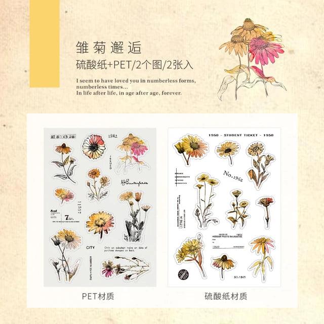Flower Pet Sticker - Journal Carnival