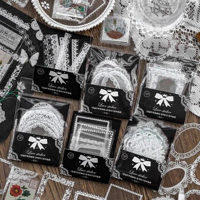 Lace Style pet frame stickers - Journal Carnival