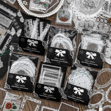 Lace Style pet frame stickers - Journal Carnival