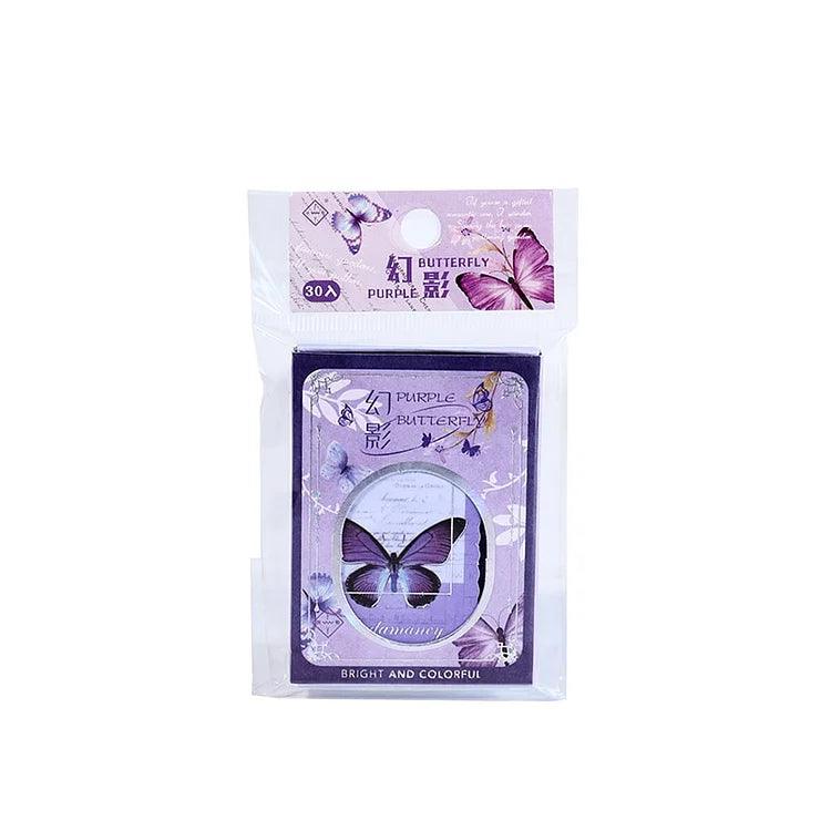 Washiflower sticker box - Journal Carnival