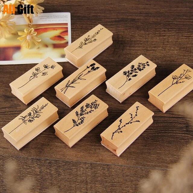 Wooden Stamps - Journal Carnival