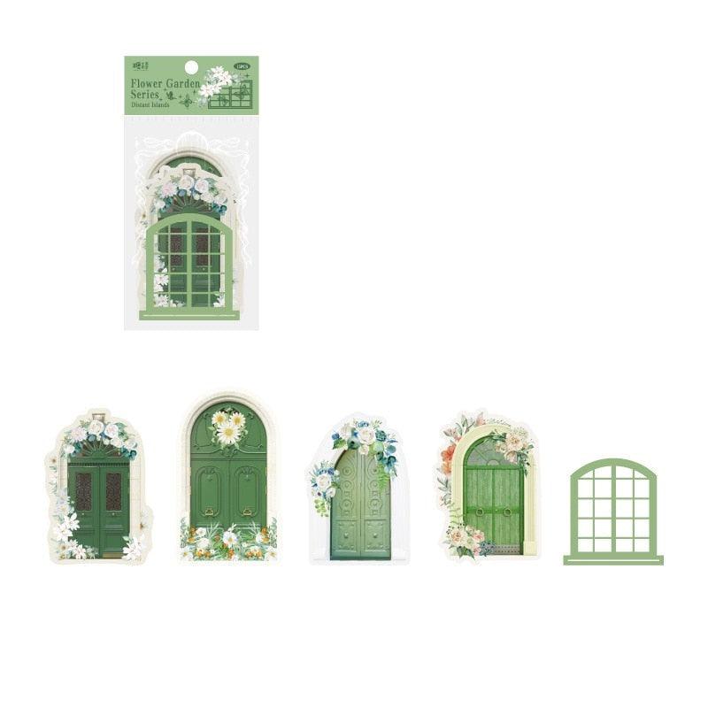 Flower garden series Paper cutouts pack - Journal Carnival