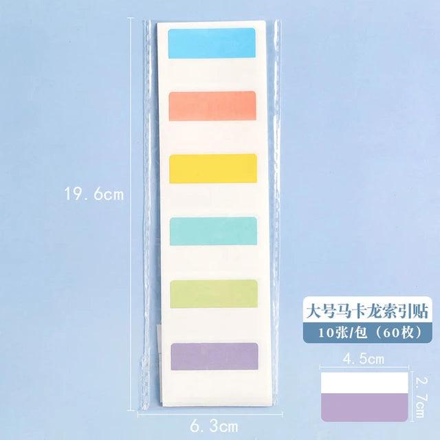 Macaron Color Sticky Notes - Journal Carnival