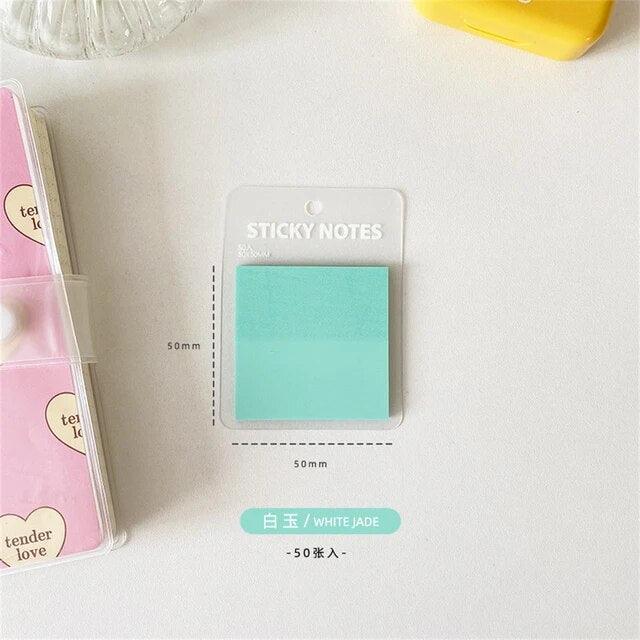Translucent Sticky Notes - Journal Carnival