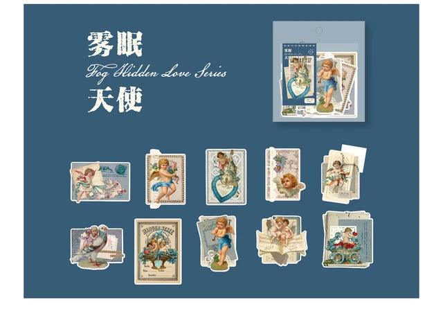 Flower Letter Memo Stickers - Journal Carnival
