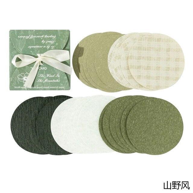 Textured Scrapbooking Papers - Journal Carnival