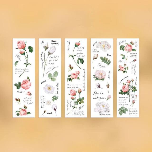 Flower Pet Stickers - Journal Carnival