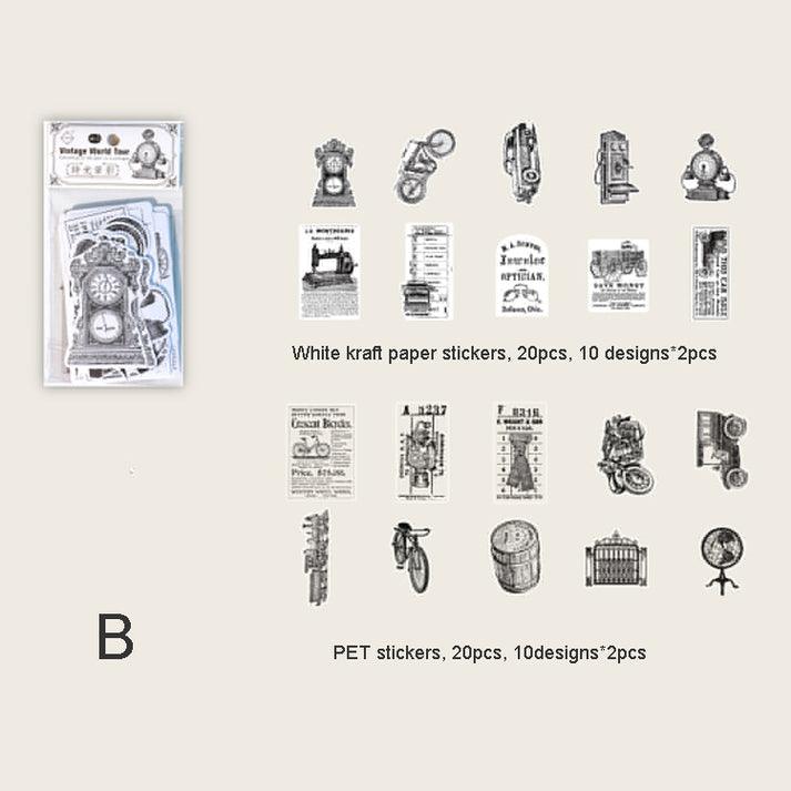 Four Seasons Collection Stickers - Journal Carnival